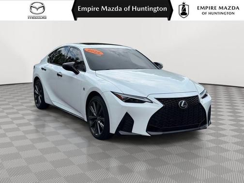 Ultra White 2025 Lexus IS 350 F Sport