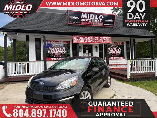 Aurora Black 2017 Kia Rio LX