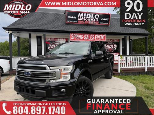 Agate Black Metallic 2019 Ford F-150 Limited