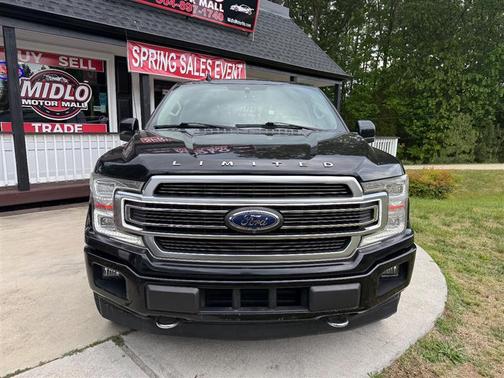 Agate Black Metallic 2019 Ford F-150 Limited