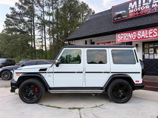 White 2018 Mercedes-Benz AMG G 63 4MATIC
