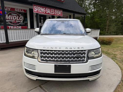 White 2017 Land Rover Range Rover 3.0L Supercharged HSE