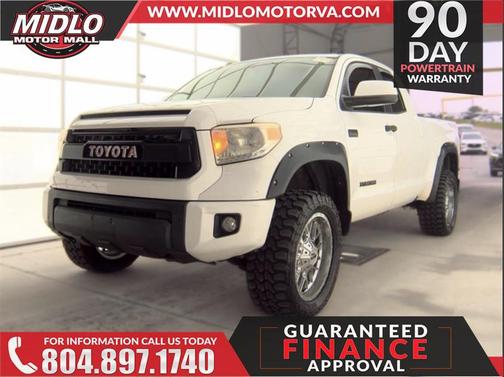 Super White 2015 Toyota Tundra SR5