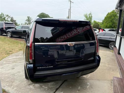 Blue 2018 Cadillac Escalade ESV Premium Luxury