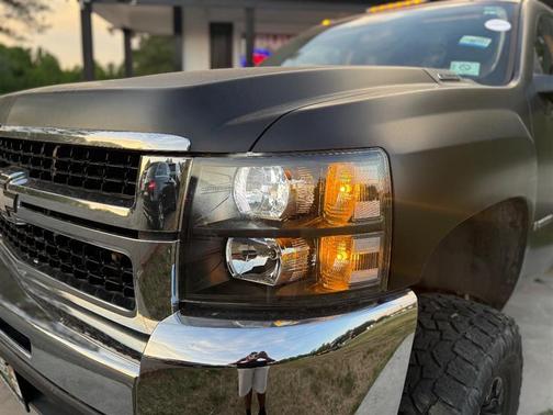 Black 2008 Chevrolet Silverado 2500 LT2 H/D Crew Cab