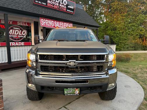 Black 2008 Chevrolet Silverado 2500 LT2 H/D Crew Cab