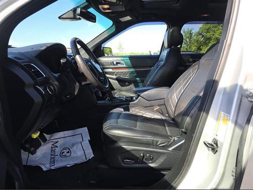 Ingot Silver Metallic 2016 Ford Explorer Platinum