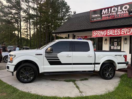 Oxford White 2018 Ford F-150 XLT