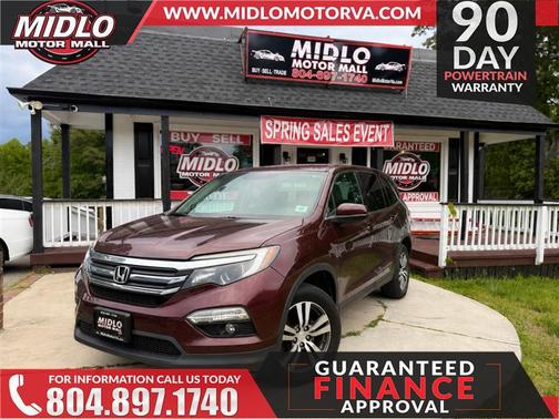Dark Cherry Pearl 2016 Honda Pilot EX