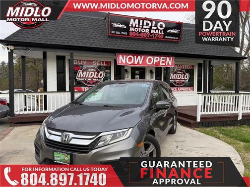 Grey 2019 Honda Odyssey EX