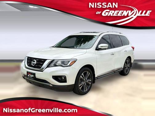 Pearl White 2017 Nissan Pathfinder Platinum