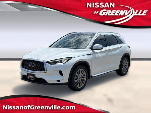 Radiant White 2023 INFINITI QX50 LUXE