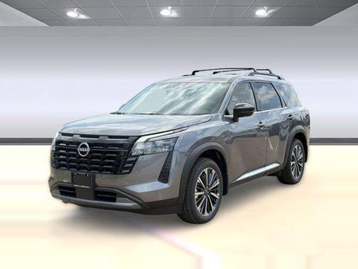 Gun Metallic 2026 Nissan Pathfinder Platinum