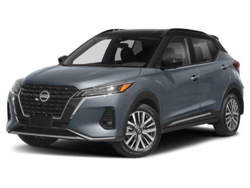 Boulder Gray Pearl/Super Black 2021 Nissan Kicks SR