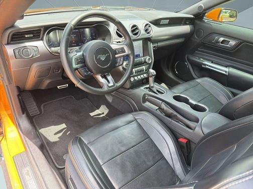 Orange 2019 Ford Mustang GT Premium