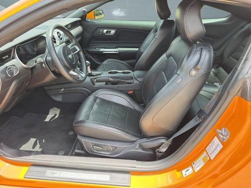 Orange 2019 Ford Mustang GT Premium