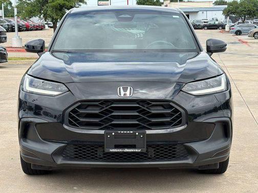 Black 2023 Honda HR-V 2WD Sport