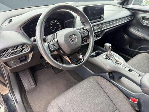 Black 2023 Honda HR-V 2WD Sport