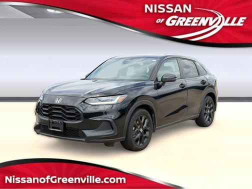 Black 2023 Honda HR-V 2WD Sport