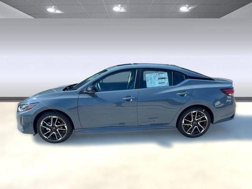 Atlantic Gray Metallic 2025 Nissan Sentra SR