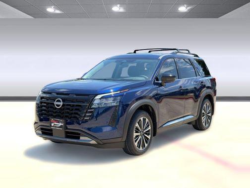 Deep Ocean Blue Pearl 2026 Nissan Pathfinder Platinum