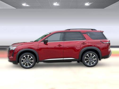 Scarlet Ember Tintcoat 2026 Nissan Pathfinder Platinum
