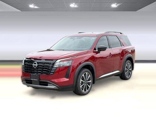 Scarlet Ember Tintcoat 2026 Nissan Pathfinder Platinum