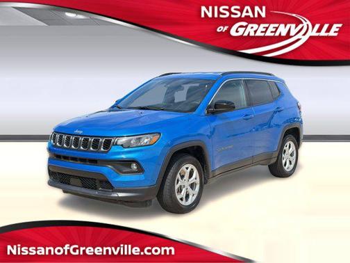 Hydro Blue Pearlcoat 2024 Jeep Compass Latitude