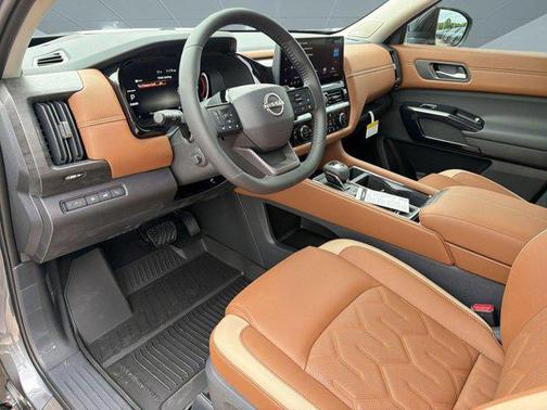 Gun Metallic 2026 Nissan Pathfinder Platinum