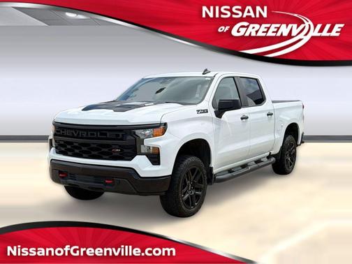 Summit White 2024 Chevrolet Silverado 1500 Custom Trail Boss