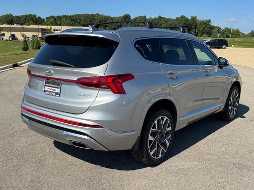 Shimmering Silver 2023 Hyundai SANTA FE Calligraphy