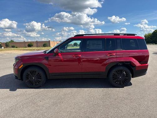 Ultimate Red 2026 Hyundai SANTA FE HEV Calligraphy