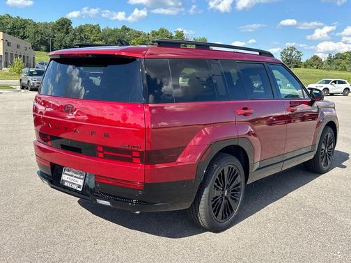 Ultimate Red 2026 Hyundai SANTA FE HEV Calligraphy