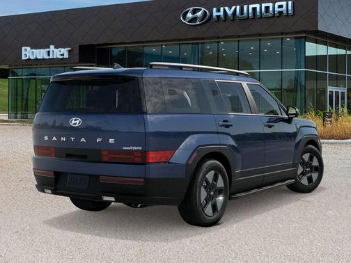 Atlantis Blue 2026 Hyundai SANTA FE HEV SEL AWD