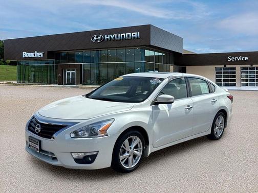 Pearl White 2015 Nissan Altima 2.5 SL