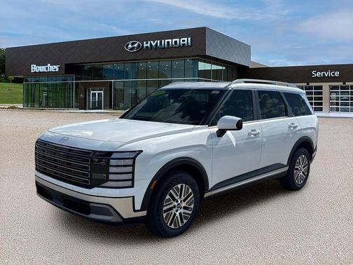 Creamy White Pearl 2026 Hyundai Palisade Hybrid SEL 8P