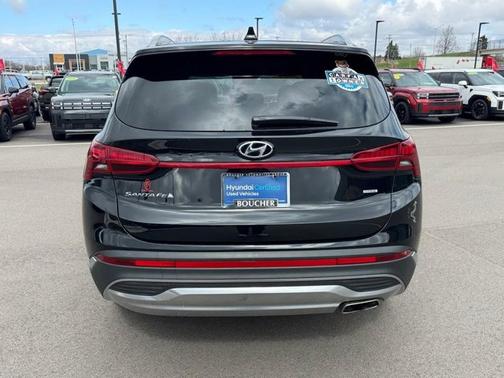 Black 2021 Hyundai SANTA FE SEL