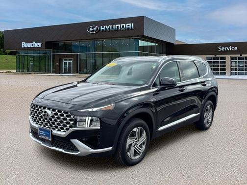 Black 2021 Hyundai SANTA FE SEL