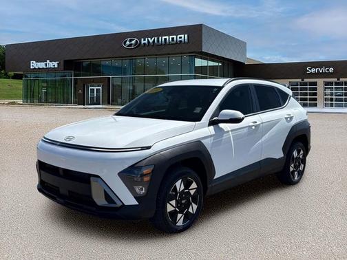White 2024 Hyundai KONA SEL