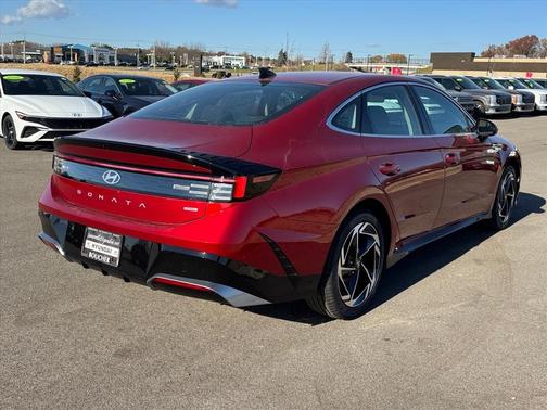 Ultimate red 2026 Hyundai SONATA SEL