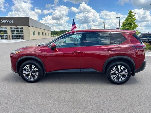 Scarlet Ember Tintcoat 2021 Nissan Rogue SV