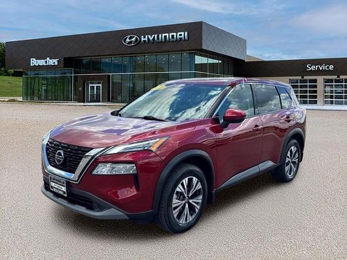 Scarlet Ember Tintcoat 2021 Nissan Rogue SV