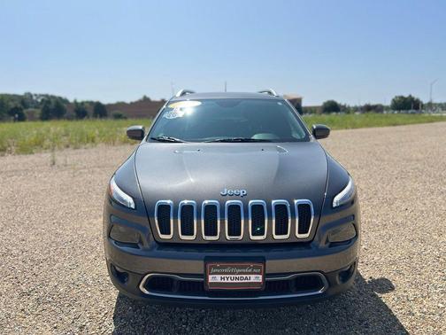 Granite Crystal Metallic Clearcoat 2017 Jeep Cherokee Limited