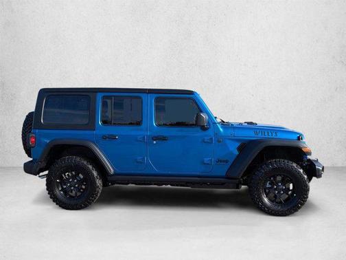 Hydro Blue Pearlcoat 2026 Jeep Wrangler Willys