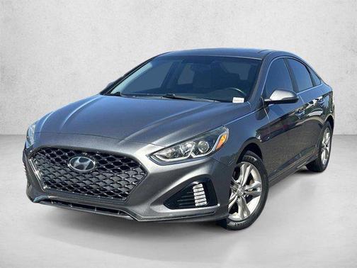 Machine Gray 2019 Hyundai SONATA SEL