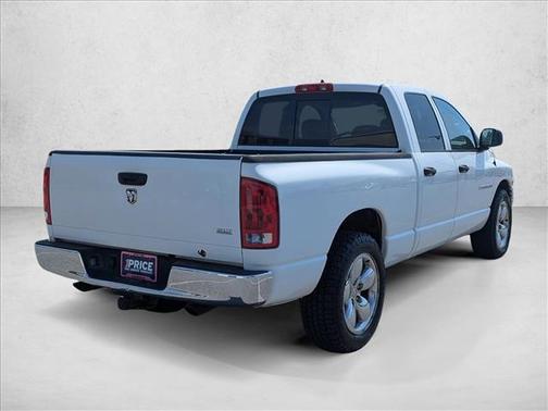 Bright White Clear 2005 Dodge Ram 1500 SLT Quad Cab