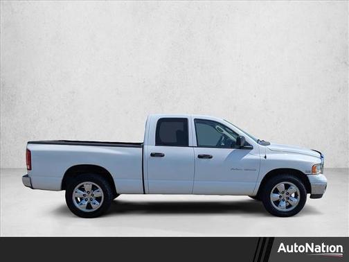 Bright White Clear 2005 Dodge Ram 1500 SLT Quad Cab