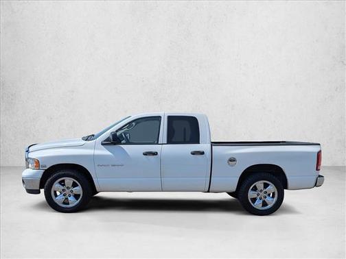 Bright White Clear 2005 Dodge Ram 1500 SLT Quad Cab