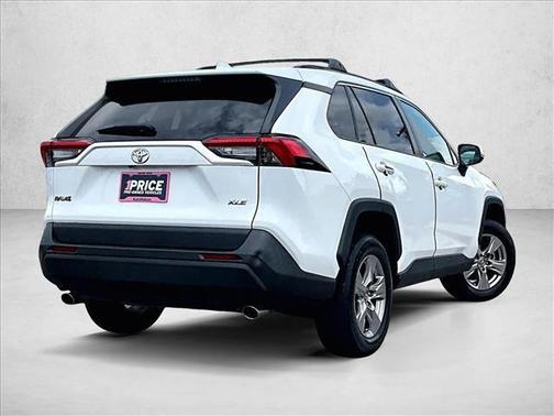 White 2022 Toyota RAV4 XLE