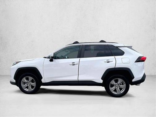 White 2022 Toyota RAV4 XLE